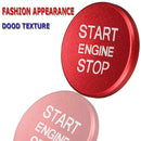 1X New For Audi A4 A6 Q5 A7 Car Start Stop Engine Switch Red Push Button Cover