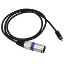 Audio RCA Cable Male to XLR 3 Pin Male Female Cannon Amplifier Mixing Plug