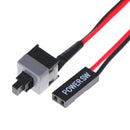 5Pcs PC computer motherboard power cable switch on/off/reset replacement JR