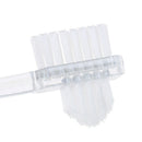 Double Sided Denture Brush Ultra Soft Bristle Head False Teeth Toothbrush Orâ„–[