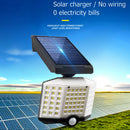 Solar Induction Wall Lamp PIR Motion Sensor Outdoor Street Light (66LED RC)