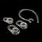4x Universal Replacement Spare Earhook Earbuds for Plantronics Headphone White