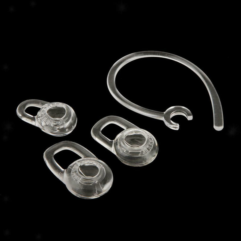 4x Universal Replacement Spare Earhook Earbuds for Plantronics Headphone White