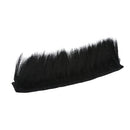 Motorcycle Adhesive Helmet Mohawk Hair Patches Skinhead Costumes Wig Black