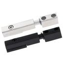 Marine Grade 304 Stainless Steel Weldable Gate Hinge 3.8" Weld-On Black