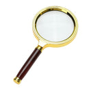 80mm Handheld 10X Magnifier Magnifying Glass Loupe for Reading Jewelry