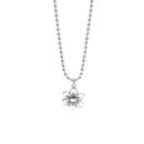 Hip-hop Choker Alloy Flower Beads Necklace Women Gothic Streetwear Jewelry Gifts