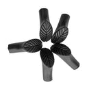 10pcs PVC Anti-slip Trekking Pole Tip Protector Walking Stick Cover Pads A