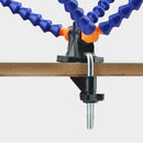 Bench Vise Table Clamp Soldering Station With 5Pc Flexible Arms Soldering I