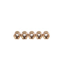 Set of 5 Brass Guitar Truss Rod Nut for Les Paul Replacement