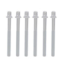 6 Pieces Drum Tension Rods Tension Screws Bolts Percussion Replacement Parts