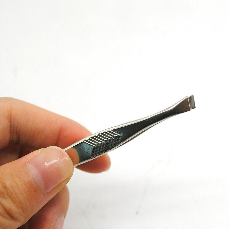 Fashion Safe Eyelash Eyebrow Hair Removal Tweezers Makeup Tool With Led Light