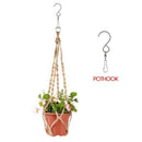 Rotary Clip Hook Metal Winding Hook Wind Bell Hook Free Rotary Bearing Smal