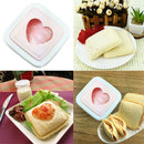 Toast Cutter Bread Making Mould Love Heart Shaped Sandwich Mold Maker