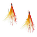 2pcs Clousers Deep Minnow - Streamer Fly Fishing Flies Saltwater Freshwater