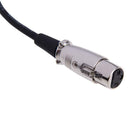 3.5 mm XLR Male to Female Microphone Sound Cannon Cable Amplifiers Cord A