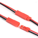 Male&Female 10Pair 100mm JST Connector Plug Cable Line for RC BEC Lipo Battery