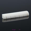 Buffalo Bone Guitar Bridge Nut Saddle for 6 String Classical Guitar White