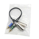 Seismic Audio - Dual XLR Male to Dual RCA Male Patch Cable - New Pro Audio