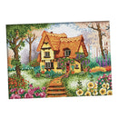 11CT Stamped & Counted Cross Stitch Kit - Happiness House 54x41cm/21x16''