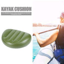 Portable PVC Green Kayak Inflatable Seat Cushion Outdoor Water Sports Tool