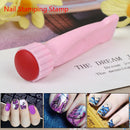 1X Nail Art Stamper Scraper Set 2 In1 DIY Transfer Stamp Manicure Stamping&Tools
