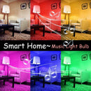 LED Bulb RGB Light Wireless Bluetooth Audio Speaker Music Playing Dimmable Lamp