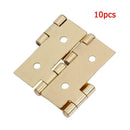 10pcs Double Acting Folding Screen Hinge Furniture Hardware Cabinet Hinges A