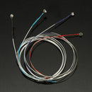4pcs/set Violin Strings E-A-D-G Steel+Nickel Wire Musical Instrument Parts  F7M7