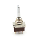 AC 250V 3A 3 Position ON/OFF/ON DPDT Flat Handle Toggle Switch N 3C