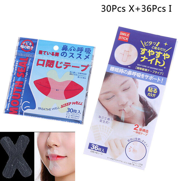 66Pcs Nasal Sleep Strips Extra Size Nose Band Stop Snoring Sleep Nose BreatS Hn