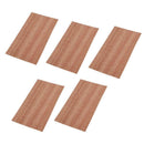 Set of 5 Guitar Headplate Head Veneer for DIY Luthier Tool Parts Sandalwood