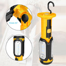 Magnetic Base Emergency Outdoor Lighting Battery Powered Foldable LED Work Light