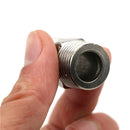 1/2" Male x 1/2" Male Hex Nipple SS 304 Threaded Pipe Fitting NPT kC3CG
