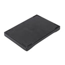 Rectangular plastic tray of restaurant service fast food pizzeria dinner