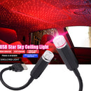 Car USB Star Sky Ceiling Light Projection Lamp Romantic Night Lights Atmosph Bj