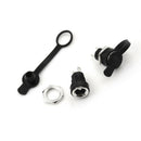 10 set 12V 3A DC Power Male Plug Female Socket Waterproof Jack Nut Panel Moun Tw