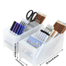 3 Pcs Big Desk Organizer- Pen Organizer Storage for Office, School, Home Su K6H2