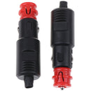 12V-24V Car Cigarette Lighter Power Connection Cigaret Socket Adaptor Male PluME