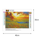 5D DIY Full Drill Diamond Painting Fantasy Sunset Cross Stitch Embroidery
