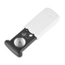 30x 60x 90x LED UV Magnifying Glass Jewelry Appraisal Reading Magnifier
