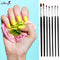 7pcs/set Nail Art Gel Design Pen PaInting Polish Brush Dotting Drawing To NPJ