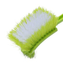 Portable Toilet Brush Plastic Long Handle Bathroom Toilet Bowl Scrub Double U2N2