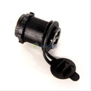 12V Dual USB Port Motorcycle Car Cigarette Lighter Socket Charger