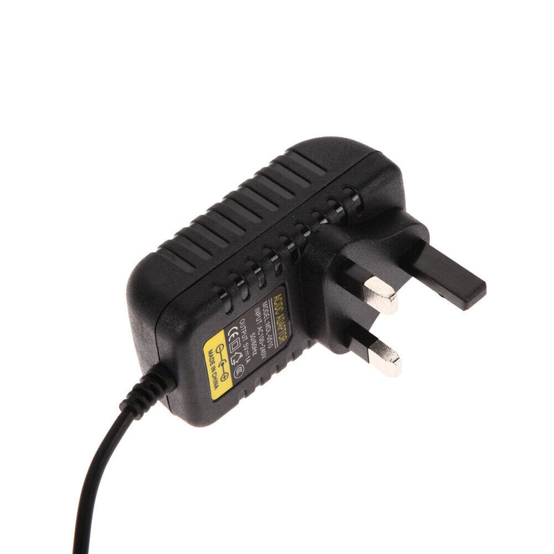 AC 100-240V Converter Adapter DC 5.5 x 2.5MM 5V 1A 1000mA Charger UK Plug A