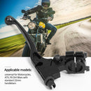 Aluminum Left 7/8 Inch Handlebar Clutch Lever for Pit Dirt Bike ATV (Black)