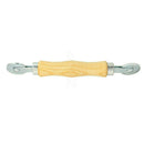 Screen Rolling Tool with Wood Handle and Steel Wheels