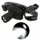 400LM 3-Mode LED Zoomable Headgear Light Flashlight Torch For Cycling Camping