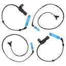 4Pcs Front+Rear Car Wheel Speed Sensor for BMW E46 316 318 320 330 Z4 E85 E