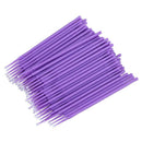 100 x DISPOSABLE EYELASH BRUSH MASCARA WANDS APPLICATOR LASH EXTENSION